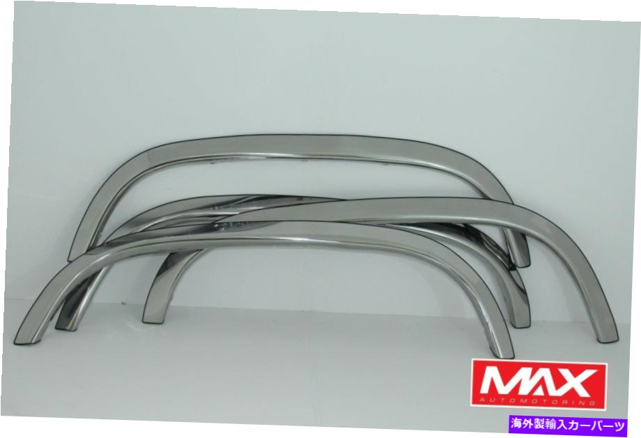 trim panel FTCH201 88-98 CHEVY CKピックアップGMCシエラw/サイドモールディングステンレスフェンダートリム FTCH201 88-98 Chevy CK Pickup GMC Sierra w/ Side Moldings Stainless Fender Trim【並行輸入品】
