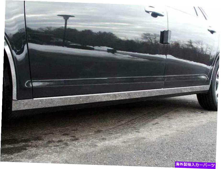trim panel ステンレススチールロッカーパネルトリム4 PCフィット2008-2012シボレーマリブ Stainless Steel Rocker Panel Trim 4 Pc Fits 2008-2012 Chevrolet Malibu【並行輸入品】