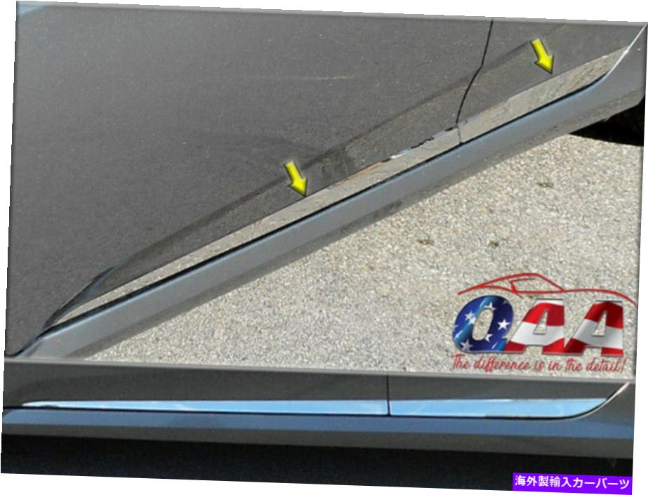 trim panel QAAローワーロッカーパネルトリム4C 2016-2021シビック用セット QAA Lower Rocker Panel Trim 4 Pc Set For 2016-2021 Civic【並行輸入品】