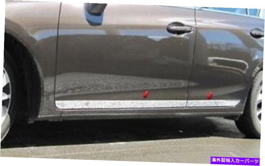 trim panel ホンダシビックセダン2013-2015ステンレスクロムロッカーパネルトリム4PCS FITS HONDA CIVIC SEDAN 2013-2015 STAINLESS CHROME ROCKER PANEL TRIM 4PCS【並行輸入品】