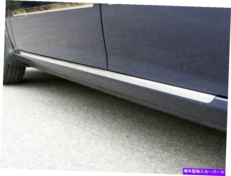 trim panel QAA TH27340ステンレススチールロッカーパネルトリム2007-2010 ELANTRA用セット QAA TH27340 Stainless Steel Rocker Panel Trim 2 Pc Set For 2007-2010 Elantra【並行輸入品】
