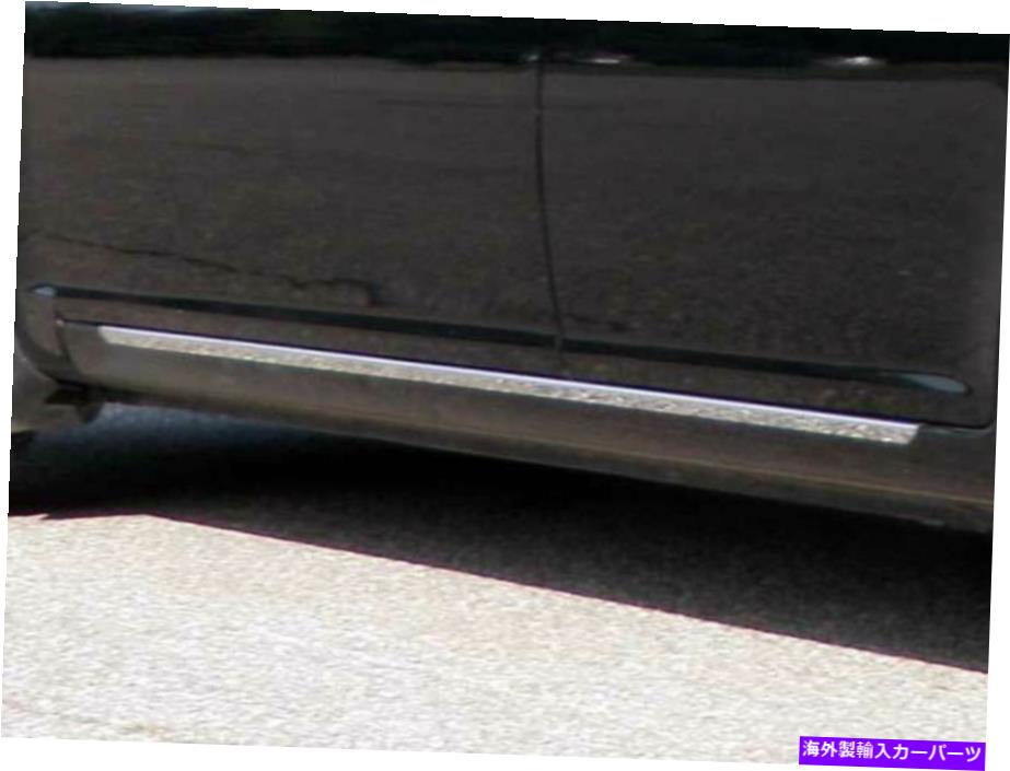 trim panel QAA TH27365ステンレススチールロッカーパネルトリム2006-2011のアクセント用セット QAA TH27365 Stainless Steel Rocker Panel Trim 2 Pc Set For 2006-2011 Accent【並行輸入品】
