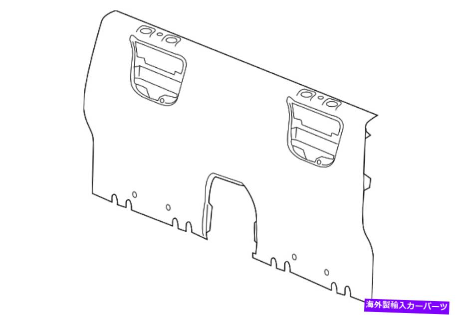 trim panel 本物のGMブラックリアエンドトリムフィニッシュパネル84694415 Genuine GM Black Rear End Trim Finish Panel 84694415【並行輸入品】