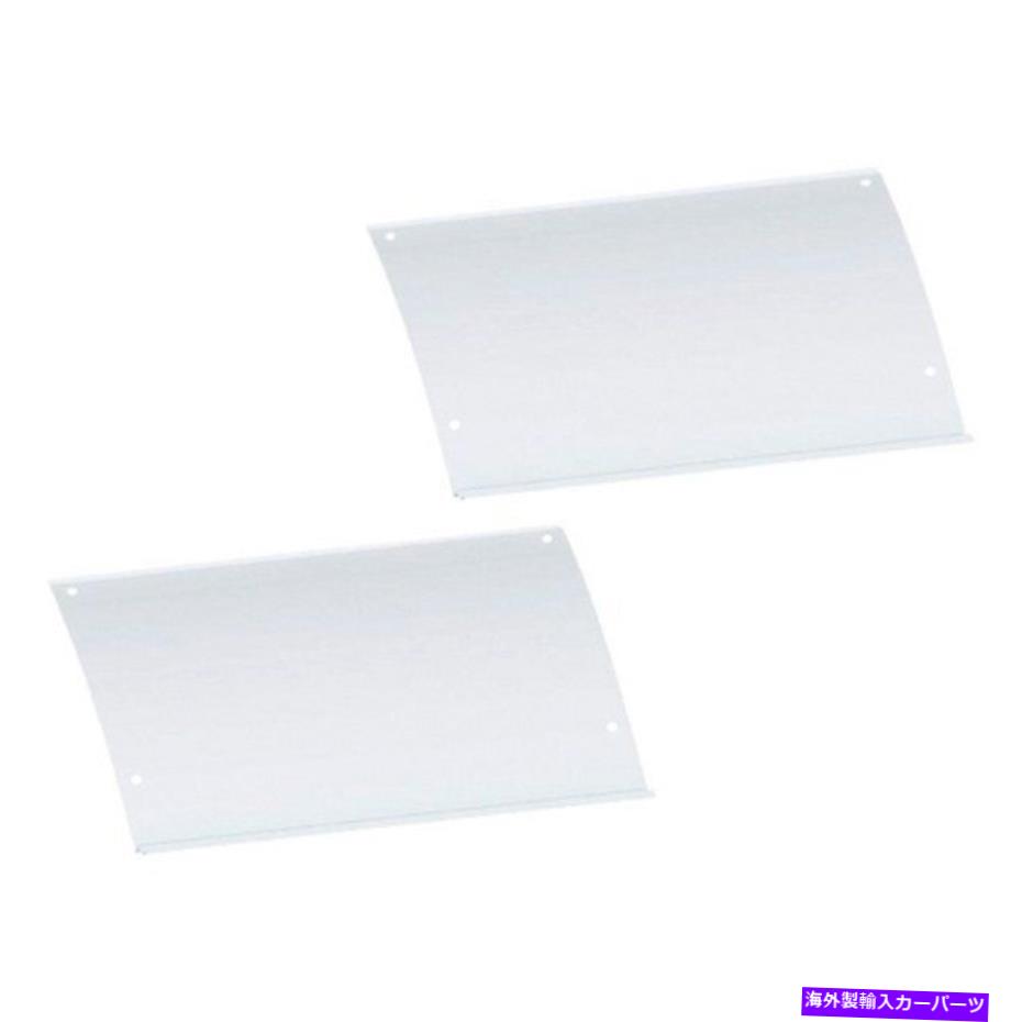 trim panel ボルボVNL 06-17ユナイテッドパシフィック29061ポリッシュバックアッパーステップキックプレート For Volvo VNL 06-17 United Pacific 29061 Polished Back Upper Step Kick Plates【並行輸入品】