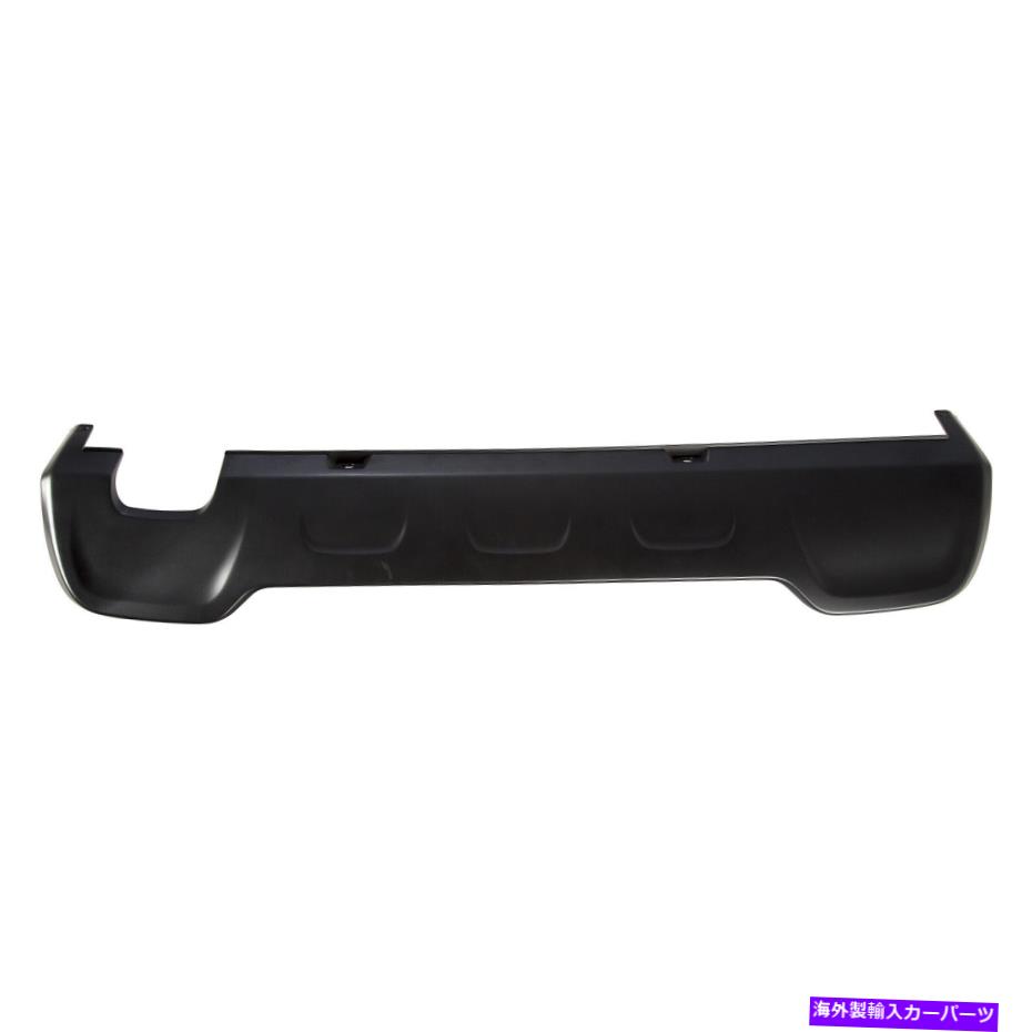trim panel オミックスバンパートリムパネル、リア、ブラック。 Jeep Renegade Bu 12682.27の15-18 Omix Bumper Trim Panel, Rear, Black; 15-18 for Jeep Renegade BU 12682.27【並行輸入品】