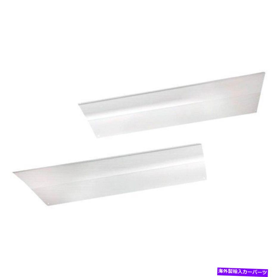 trim panel ケンワースT660 2008-2019ユナイテッドパシフィックポリッシュフロントローワーステップキックプレート For Kenworth T660 2008-2019 United Pacific Polished Front Lower Step Kick Plates【並行輸入品】