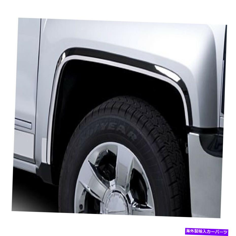 trim panel putco 97101タホ/郊外/c/kシリーズ用のステンレス鋼フェンダートリム Putco 97101 Stainless Steel Fender Trim for Tahoe/Suburban/C/K Series【並行輸入品】