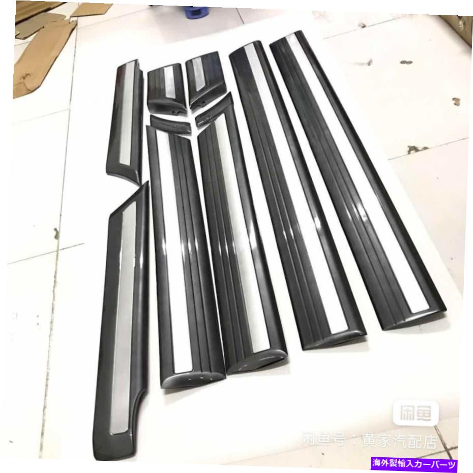 trim panel トヨタランドクルーザーLC100 98+のブラックサイドボディドアパネルモールディングストリップ/トリム BLACK Side Body Door Panel Moulding Strip/Trim For Toyota Land Cruiser LC100 98+【並行輸入品】 49,764円