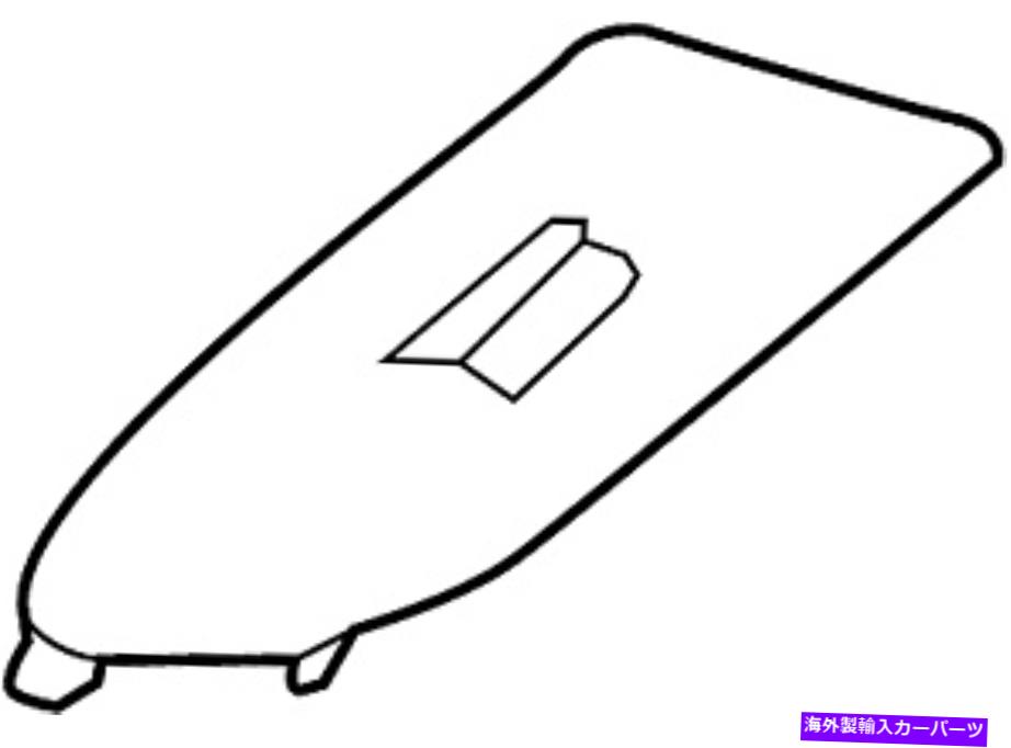 trim panel 日産/infiniti 82960-5AA1bドアスイッチトリムパネル（右 Nissan/INFINITI 82960-5AA1B Door Switch Trim Panel (Right【並行輸入品】
