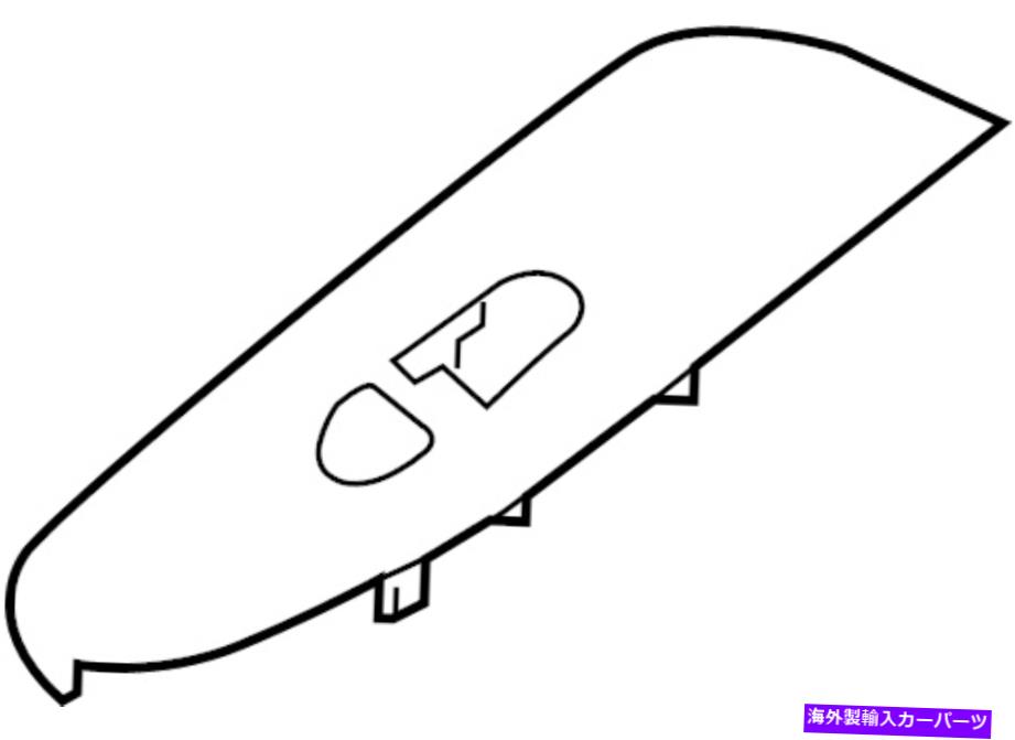 trim panel 日産/infiniti 80961-5AA1Aドアスイッチトリムパネル（左 Nissan/INFINITI 80961-5AA1A Door Switch Trim Panel (Left【並行輸入品】