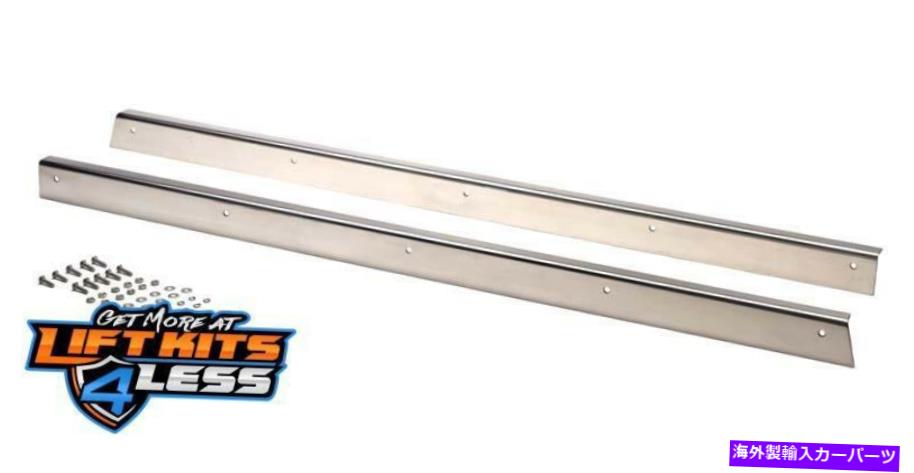 trim panel KENTROL 30413 1955-1969 Jeep CJ-3Bのロッカーガードペア Kentrol 30413 Rocker Guards Pair for 1955-1969 Jeep CJ-3B【並行輸入品】