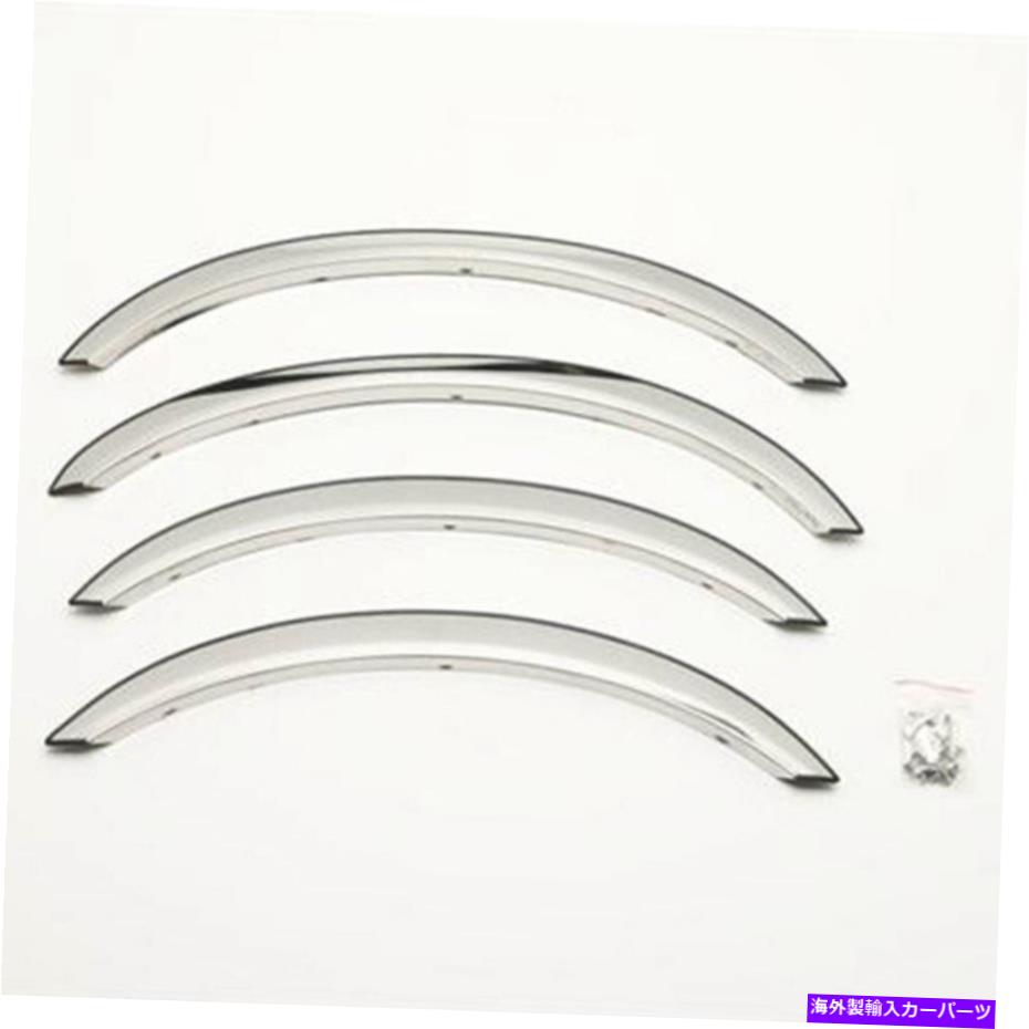 trim panel Putcoによる2003-07リンカーンタウンカーの磨かれたステンレス鋼ハーフフェンダートリム Polished Stainless Steel Half Fender Trim for 2003-07 Lincoln Town Car by PUTCO【並行輸入品】