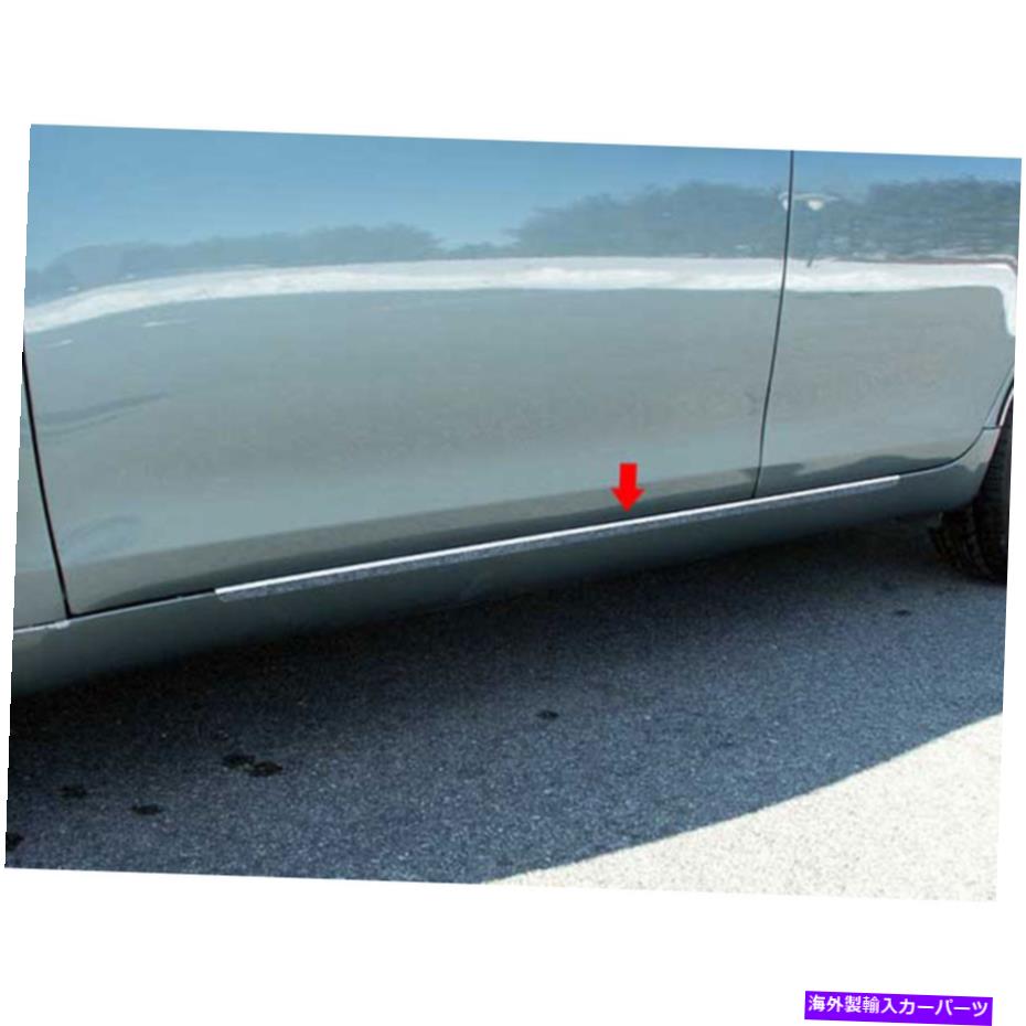 trim panel 2PC。 2007-2011トヨタカムリの高級FXステンレススチールL.ロッカーパネルトリム 2pc. Luxury FX Stainless Steel L. Rocker Panel Trim for 2007-2011 Toyota Camry【並行輸入品】
