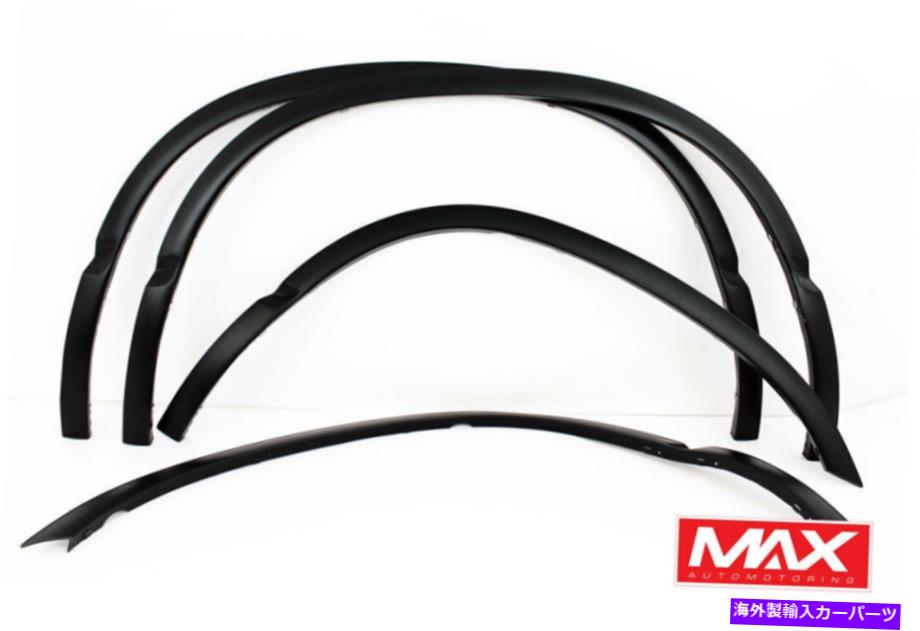 trim panel FTDO801 2002-2008 DODGE RAMショートベッドマットブラックステンレススチールフェンダートリム FTDO801 2002-2008 Dodge Ram Short Bed MATTE BLACK Stainless Steel Fender Trim【並行輸入品】
