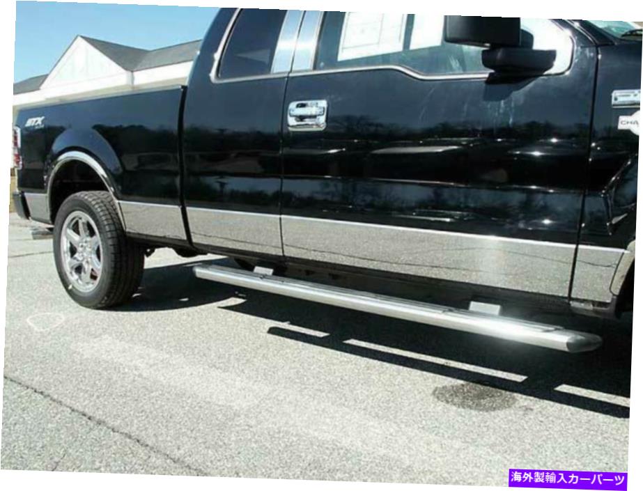trim panel QAA TH44300ステンレス下部ロッカーパネルトリム2004-2014 F-150向け10 PCセット QAA TH44300 Stainless Lower Rocker Panel Trim 10 Pc Set For 2004-2014 F-150【並行輸入品】|Us Custom Parts Shop USDM