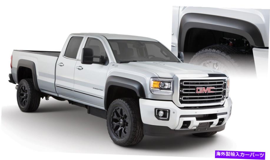 trim panel Bushwacker Extend-A-FenderフレアセットOEマットブラック2014-21トヨタツンドラ Bushwacker Extend-A-Fender Flares Set OE Matte Black for 2014-21 Toyota Tundra【並行輸入品】