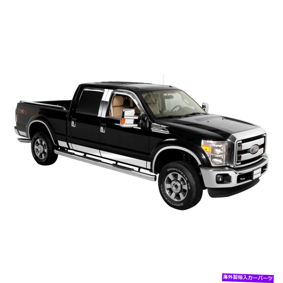 trim panel Ford F-250 Super Duty 1999-2010 Putco 9751422磨かれたロッカーパネルカバー For Ford F-250 Super Duty 1999-2010 Putco 9751422 Polished Rocker Panel Covers【並行輸入品】