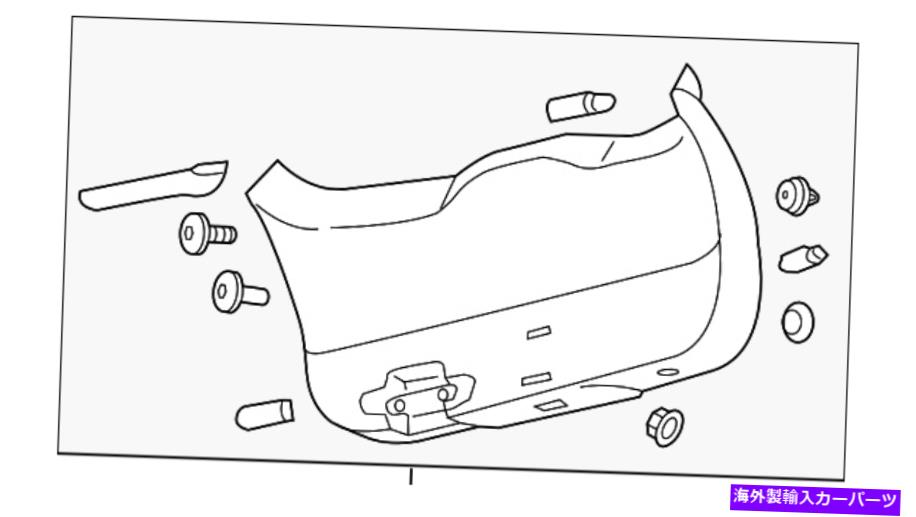trim panel 本物のフォード下位トリムパネルFA1Z-5842906-AL Genuine Ford Lower Trim Panel FA1Z-5842906-AL【並行輸入品】
