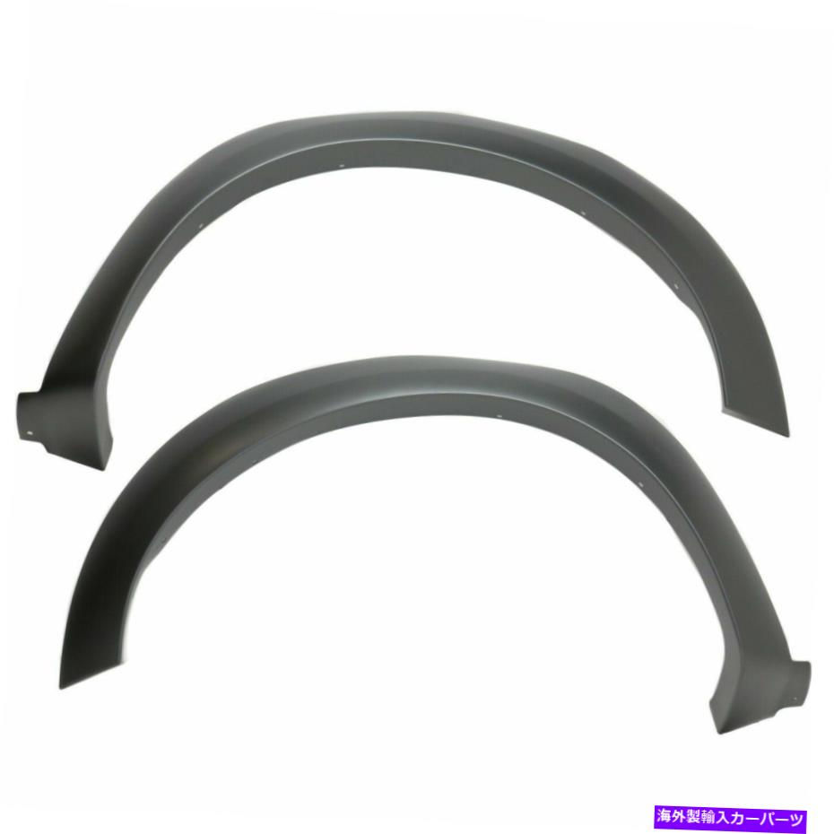 trim panel 2つのフロントLH＆RHサイドフェンダーフレアのセット10-14 FORD F-150 SVT Raptorモデル Set of 2 Front LH & RH Side Fender Flare Fits 10-14 Ford F-150 SVT Raptor Model【並行輸入品】