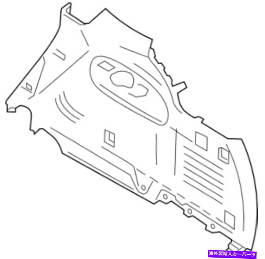 trim panel 日産/Infiniti 84953-5ZW3Bインテリアクォーターパネルトリム Nissan/INFINITI 84953-5ZW3B Interior Quarter Panel Trim【並行輸入品】