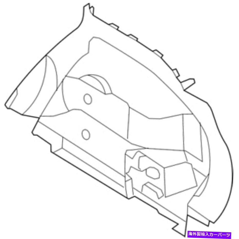 trim panel 日産/Infiniti 84950-4BA0Aインテリアクォーターパネルトリム Nissan/INFINITI 84950-4BA0A Interior Quarter Panel Trim【並行輸入品】