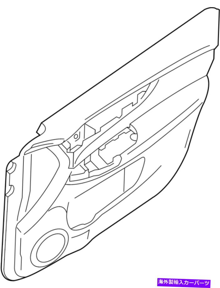 trim panel 日産/Infiniti 80901-7FA0Bドアインテリアトリムパネル Nissan/INFINITI 80901-7FA0B Door Interior Trim Panel【並行輸入品】