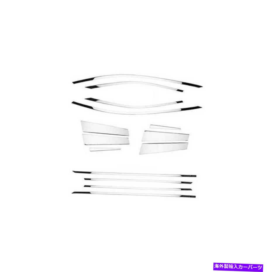 trim panel Cadillac CT4 2020-2022 Chrome Steel BC Pillarパネルウィンドウトリムカバー14pcs For Cadillac CT4 2020-2022 Chrome Steel Bc Pillar Panel Window Trim Covers 14PCS【並行輸入品】|Us Custom Parts Shop USDM
