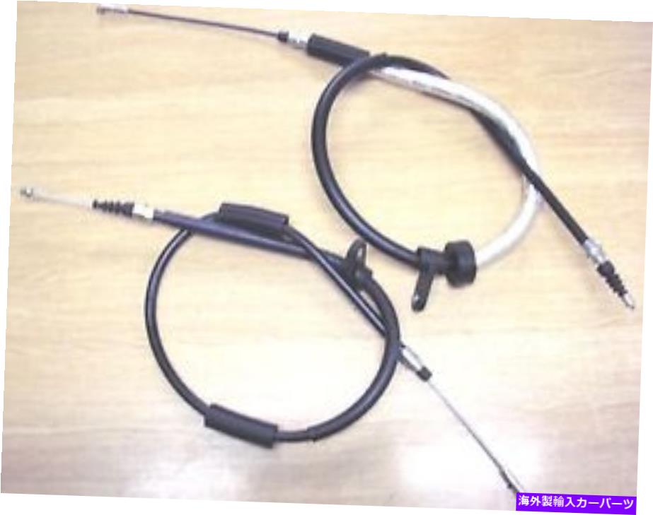 Brake Cable ALFA ROMEO 156 1.9 JTD 2.4 JTD 2.5 V6 3.2 GTA NEWペアリアハンドブレーキケーブル ALFA ROMEO 156 1.9 JTD 2.4 JTD 2.5 V6 3.2 GTA New Pair Rear Hand Brake Cables【並行輸入品】