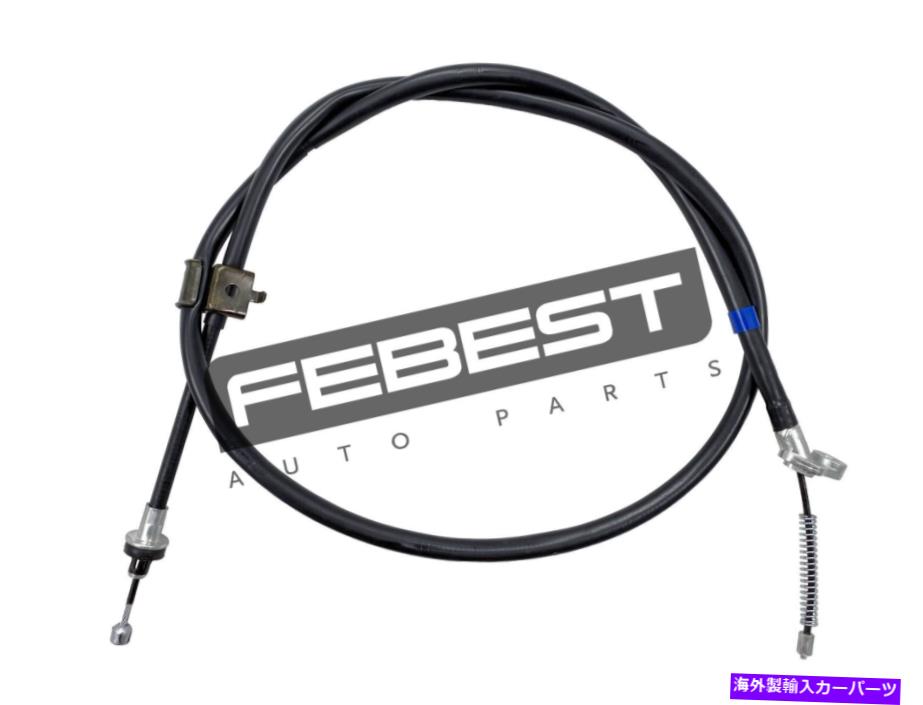 Brake Cable 0299-BCC11XLH本物のFEBESTパーキングブレーキケーブル、左36531-EM10A 0299-BCC11XLH Genuine Febest PARKING BRAKE CABLE, LEFT 36531-EM10A【並行輸入品】