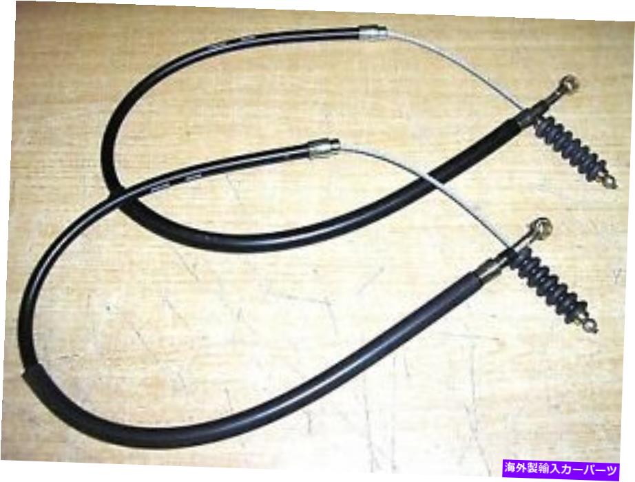Brake Cable Fiat X19 X/19 1500＆1300（1972?1990）新しいペアハンドブレーキケーブルRH + LH FIAT X19 X/19 1500 & 1300 (1972 to 1990) New Pair Hand Brake Cables RH + LH【並行輸入品】