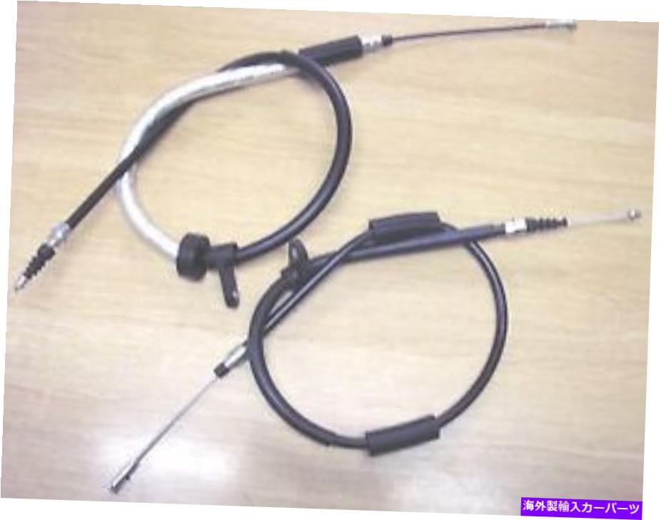 Brake Cable Alfa Romeo GT 1.8 TS 1.9 JTD 2.0 JTS 3.2 V6 1Xペア新しいリアハンドブレーキケーブル ALFA ROMEO GT 1.8 TS 1.9 JTD 2.0 JTS 3.2 V6 1X PAIR New Rear Hand Brake Cables【並行輸入品】