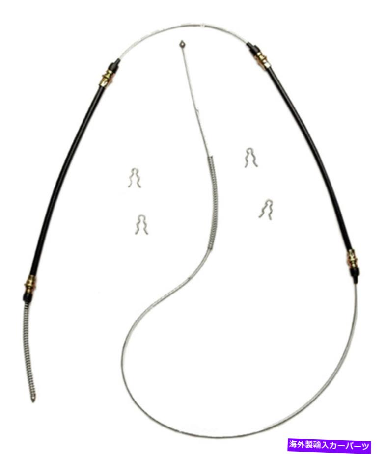 Brake Cable パーキングブレーキケーブルリアAcdelco 18p14フィット65-82シボレーコルベット Parking Brake Cable Rear ACDelco 18P14 fits 65-82 Chevrolet Corvette【並行輸入品】