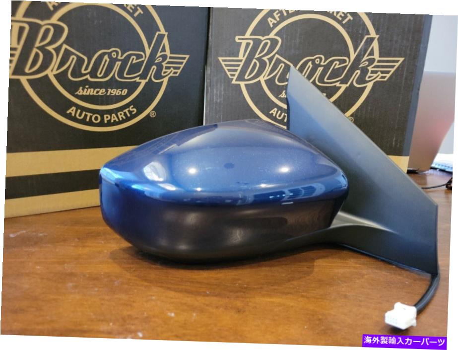 USミラー 新しいブルーミラーは2013-2019日産セントラ乗客側RHパワーに適合します NEW BLUE Mirror fits a 2013-2019 Nissan Sentra Passenger side RH Power Heated【並行輸入品】