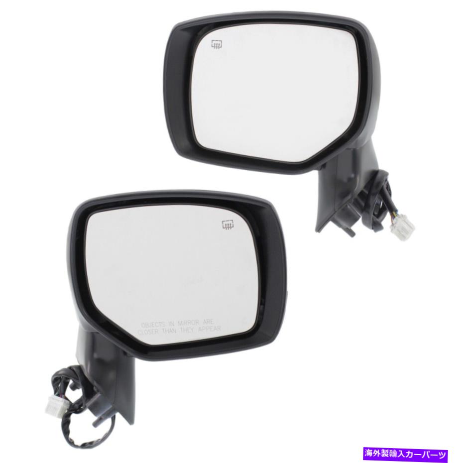 USミラー 2014-2017スバルフォレスタードライバーと助手席側のミラー Mirror For 2014-2017 Subaru Forester Driver and Passenger Side【並行輸入品】