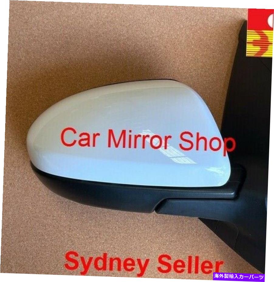 USミラー マツダ3の新しいドアミラー2009-2013（インジケータなし）右側、パールホワイト NEW DOOR MIRROR FOR MAZDA 3 BL 2009-2013 (NO INDICATOR) RIGHT SIDE, pearl white【並行輸入品】