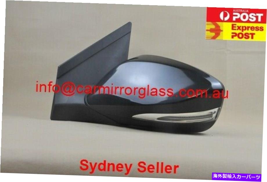 USミラー ヒュンダイI30 GD 2012-2017用の新しいドアミラー（左側、電力折りたたみなし NEW DOOR MIRROR FOR HYUNDAI i30 GD 2012-2017 (LEFT HAND SIDE, No Power Folding【並行輸入品】