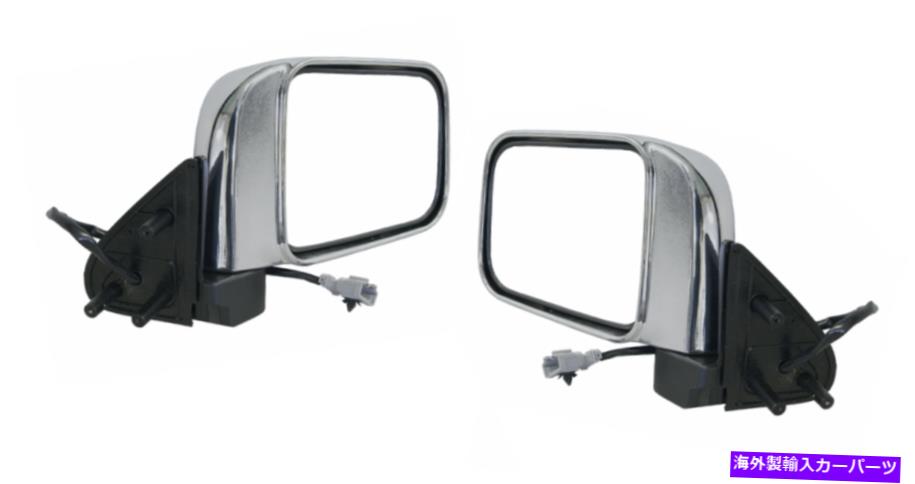 USミラー * NISSAN NAVARA D22 4WD 2001-2015ペアL+R用の新しい*ドアミラー（エレクトリッククロム） *NEW* DOOR MIRROR (ELECTRIC CHROME) for NISSAN NAVARA D22 4WD 2001-2015 PAIR L+R【並行輸入品】 49,764円