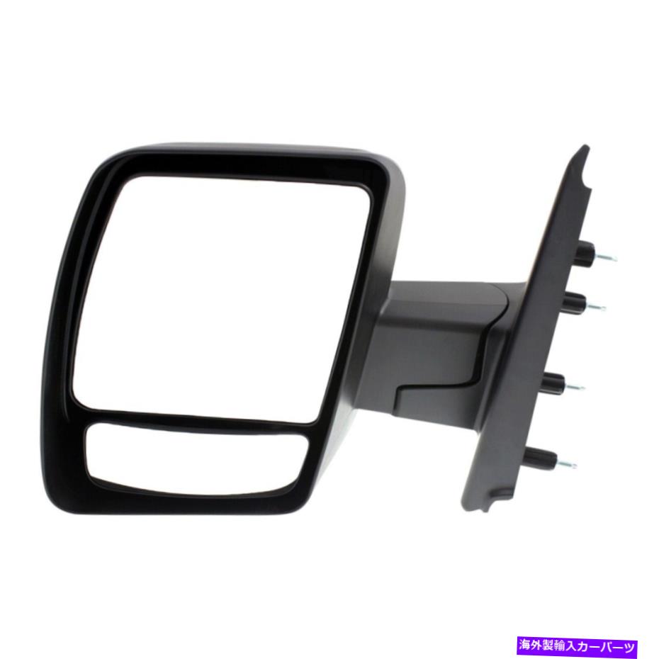 USミラー 2012-2017のパワーミラー日産NV2500標準貨物バンドライバーサイドブラック Power Mirror For 2012-2017 Nissan NV2500 Standard Cargo Van Driver Side Black【並行輸入品】