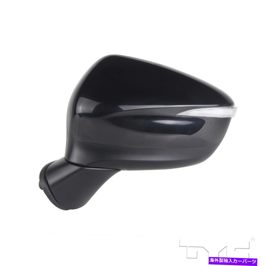 USミラー サイドドアミラー16-19マツダCX-3パワーのための右の乗客 Side Door Mirror Right Passenger for 16-19 Mazda CX-3 Power Non-Heated w/ Signal【並行輸入品】
