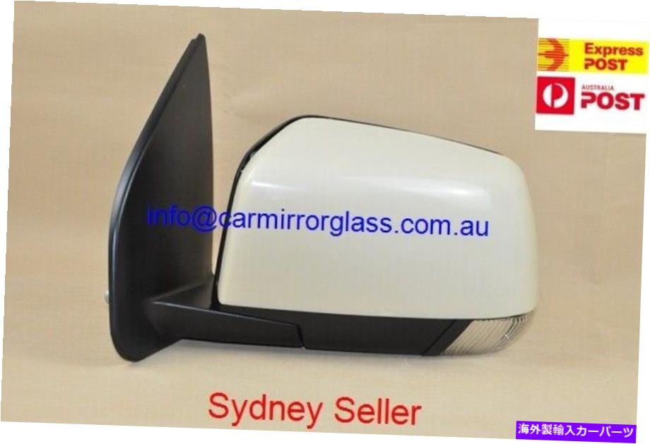 USミラー Isuzu D -Max 2012 -2021の新しいドアミラー、左側（プライミング、電気折り目なし NEW DOOR MIRROR FOR ISUZU D-MAX 2012 -2021, LEFT SIDE (PRIMED, No Electric Fold【並行輸入品】