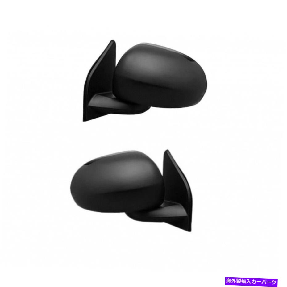 USミラー Jeep Compass 2007-2010ドアミラードライバーと助手席側のペアパワービュー For Jeep Compass 2007-2010 Door Mirror Driver and Passenger Side Pair Power View【並行輸入品】