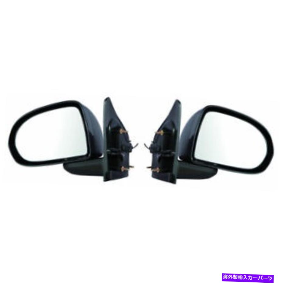 USミラー Jeep Compass 2008 2009 2010ドアミラードライバーと助手席側のペアパワー用 For Jeep Compass 2008 2009 2010 Door Mirror Driver and Passenger Side Pair Power【並行輸入品】