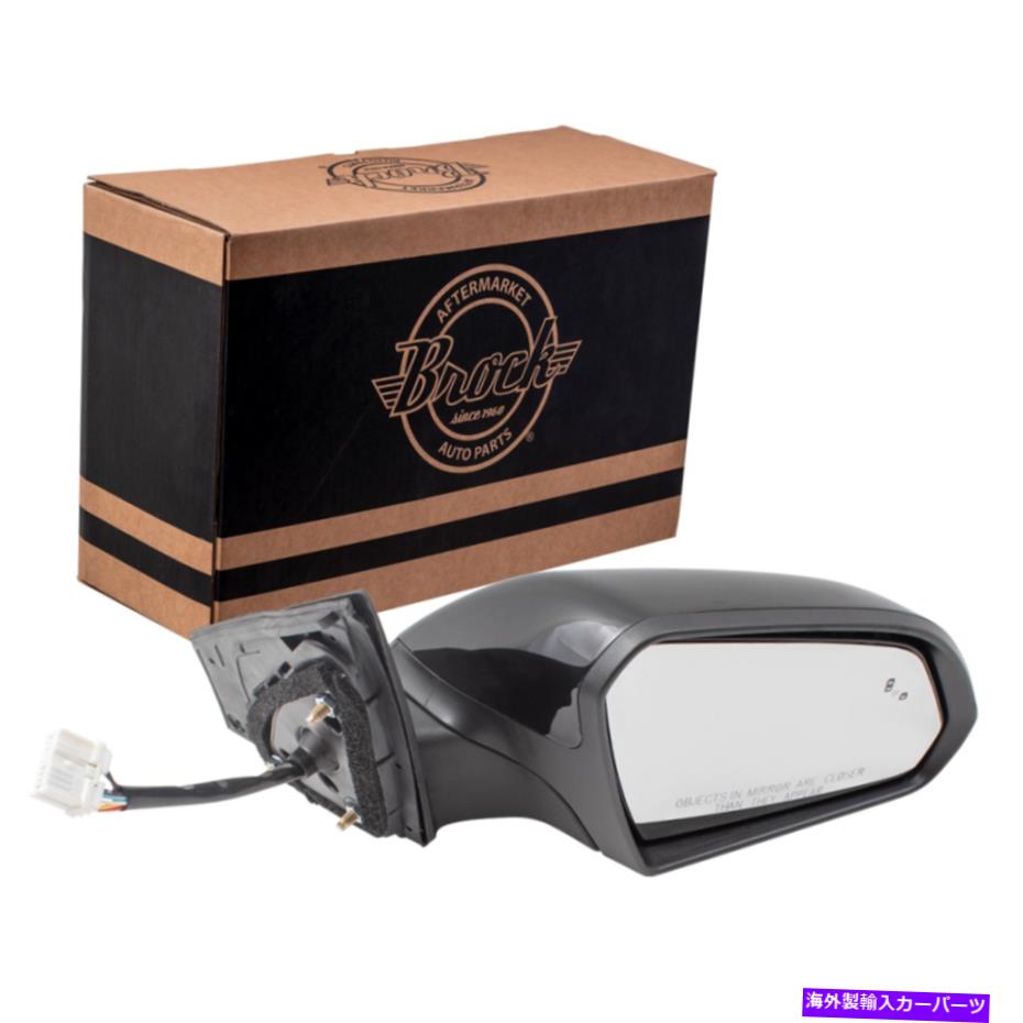 USミラー 15-17ソナタの乗客パワーサイドミラー加熱信号死角検出 Passenger Power Side Mirror Heated Signal Blind Spot Detection for 15-17 Sonata【並行輸入品】