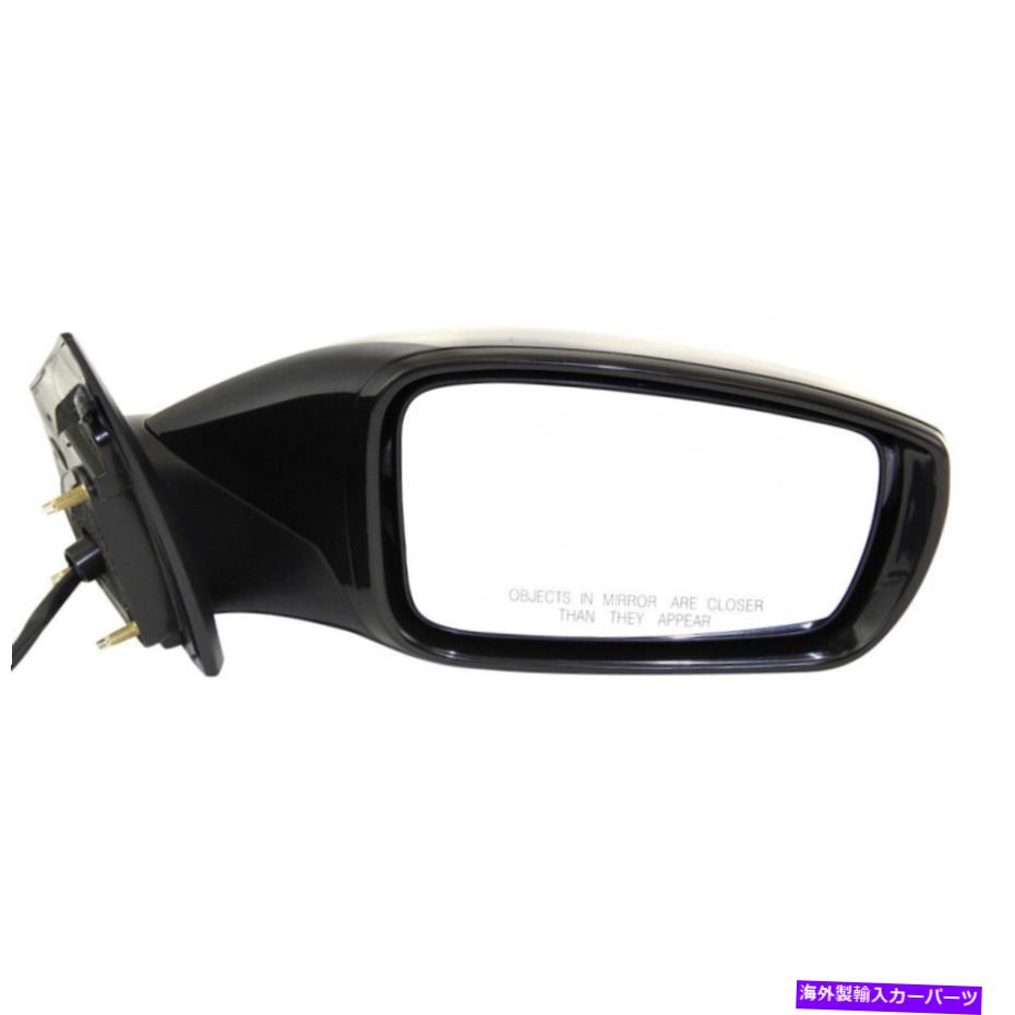 USミラー Hyundai Sonata 2011-2014ドアミラー助手席側の乗客側/信号塗料が一致する For Hyundai Sonata 2011-2014 Door Mirror Passenger Side w/ Signal Paint to Match【並行輸入品】