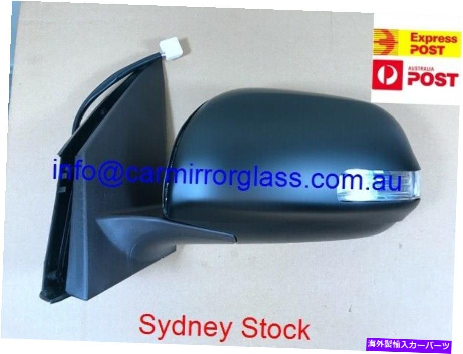 USミラー トヨタRAV4 ACA33 38 2008-2012の新しいドアミラー（左側、ブリナー付き） NEW DOOR MIRROR FOR TOYOTA RAV4 ACA33 38 2008-2012 (LEFT SIDE, WITH BLINER)【並行輸入品】