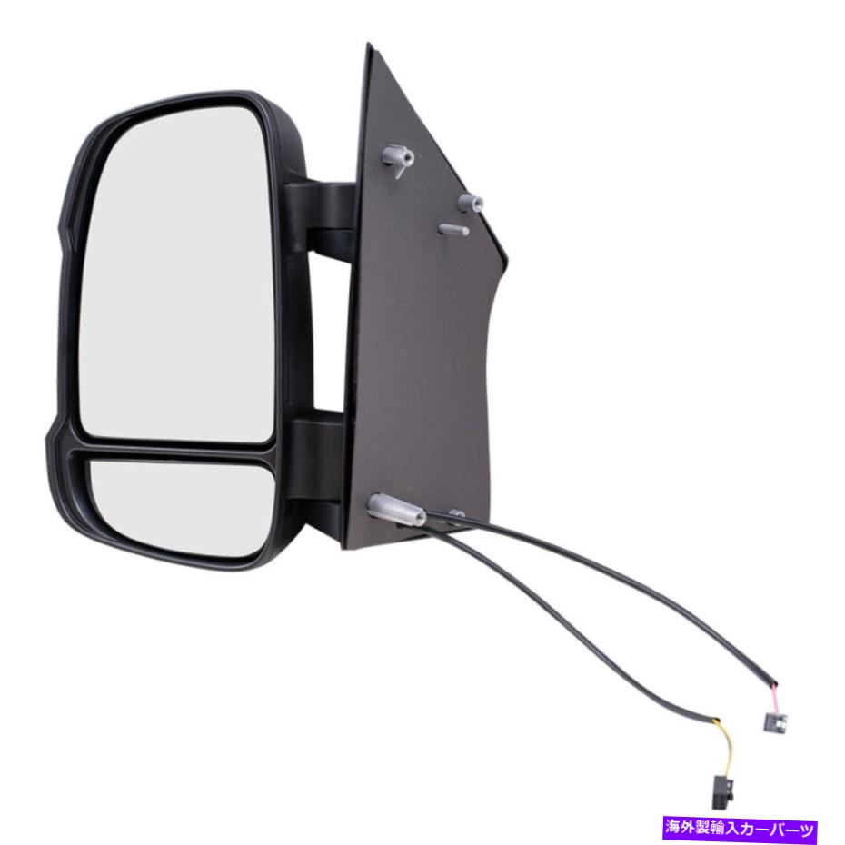 USミラー 14-19ラムプロマスターバン信号温度センサーのドライバーサイドマニュアルミラー Driver Side Manual Mirror for 14-19 RAM ProMaster Van Signal Temperature Sensor【並行輸入品】