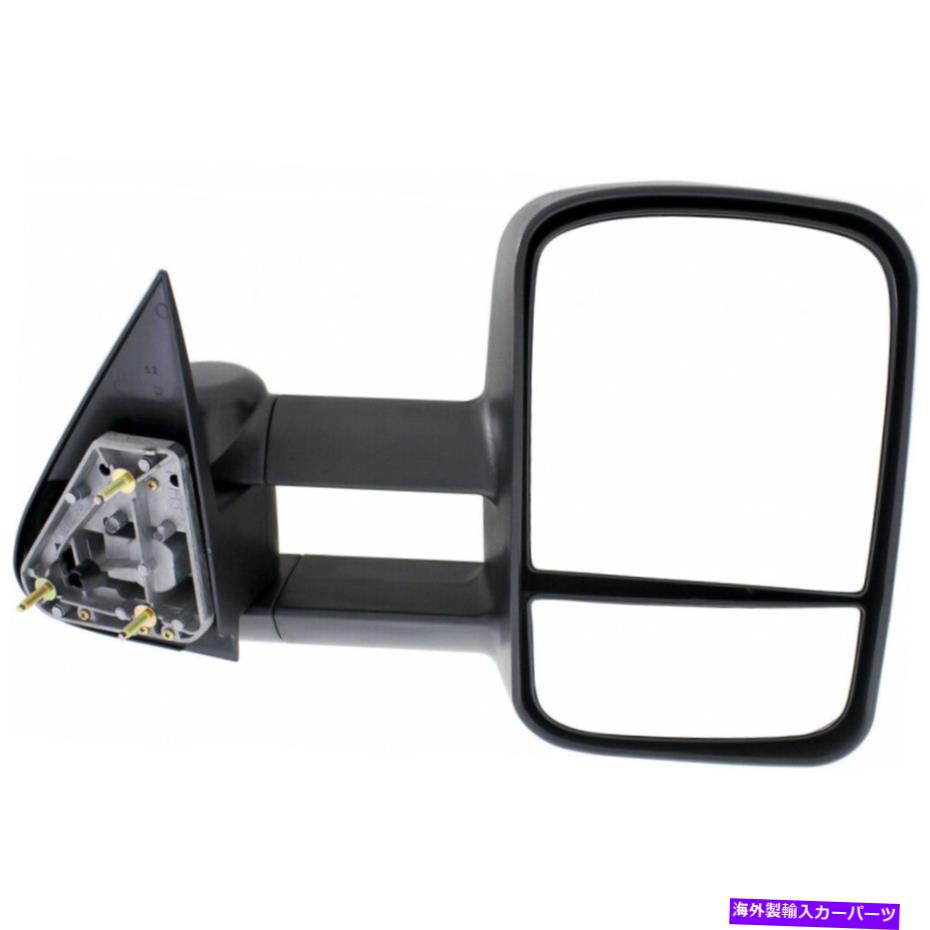 USミラー GMC Sierra 1500/2500 HD/3500 2001-2006ドアミラー助手席|マニュアル For GMC Sierra 1500/2500 HD/3500 2001-2006 Door Mirror Passenger Side | Manual【並行輸入品】