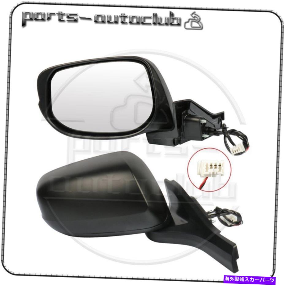 USミラー 2010-2014 Honda Insight LX Model Left＆Right Side Mirrors Black Power For 2010-2014 HONDA INSIGHT LX MODEL Left&Right Side Mirrors Black Power【並行輸入品】
