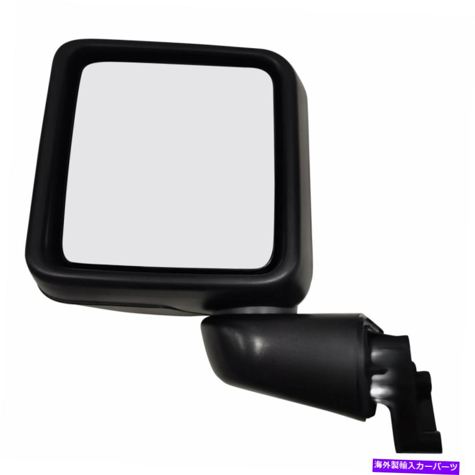 USミラー 2018-2021 Jeep Wrangler JL、68281891AE外観リアビューミラー左側 For 2018-2021 Jeep Wrangler JL , 68281891AE Exterior Rear View Mirror Left Side【並行輸入品】