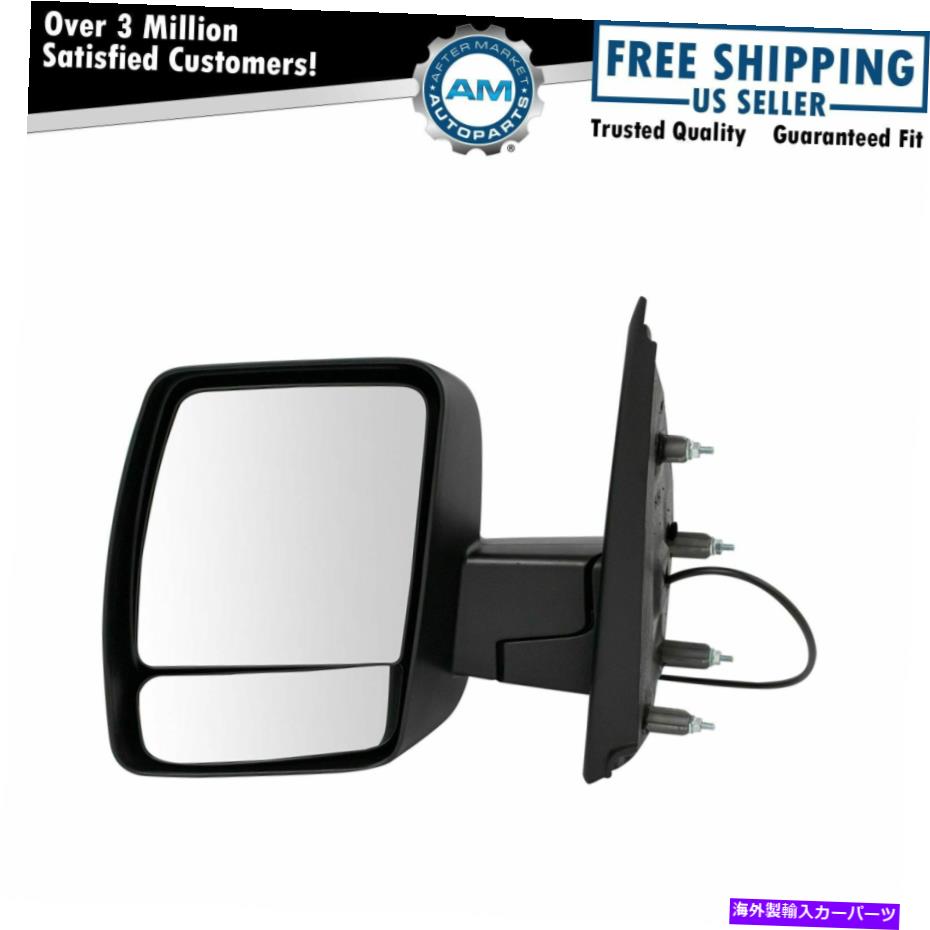USミラー ミラーパワーブラックテクスチャドライバー側は日産NV 1500 2500 3500に左に左 Mirror Power Black Textured Driver Side Left for Nissan NV 1500 2500 3500【並行輸入品】